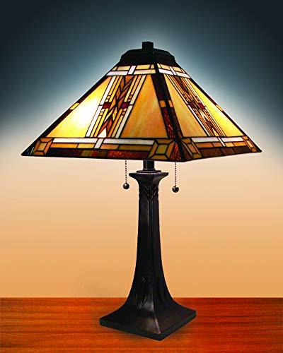Fine Art Lighting Fine Art Lighting M1683 292 Glass Cuts Tiffany Table Lamp, 16 x 25