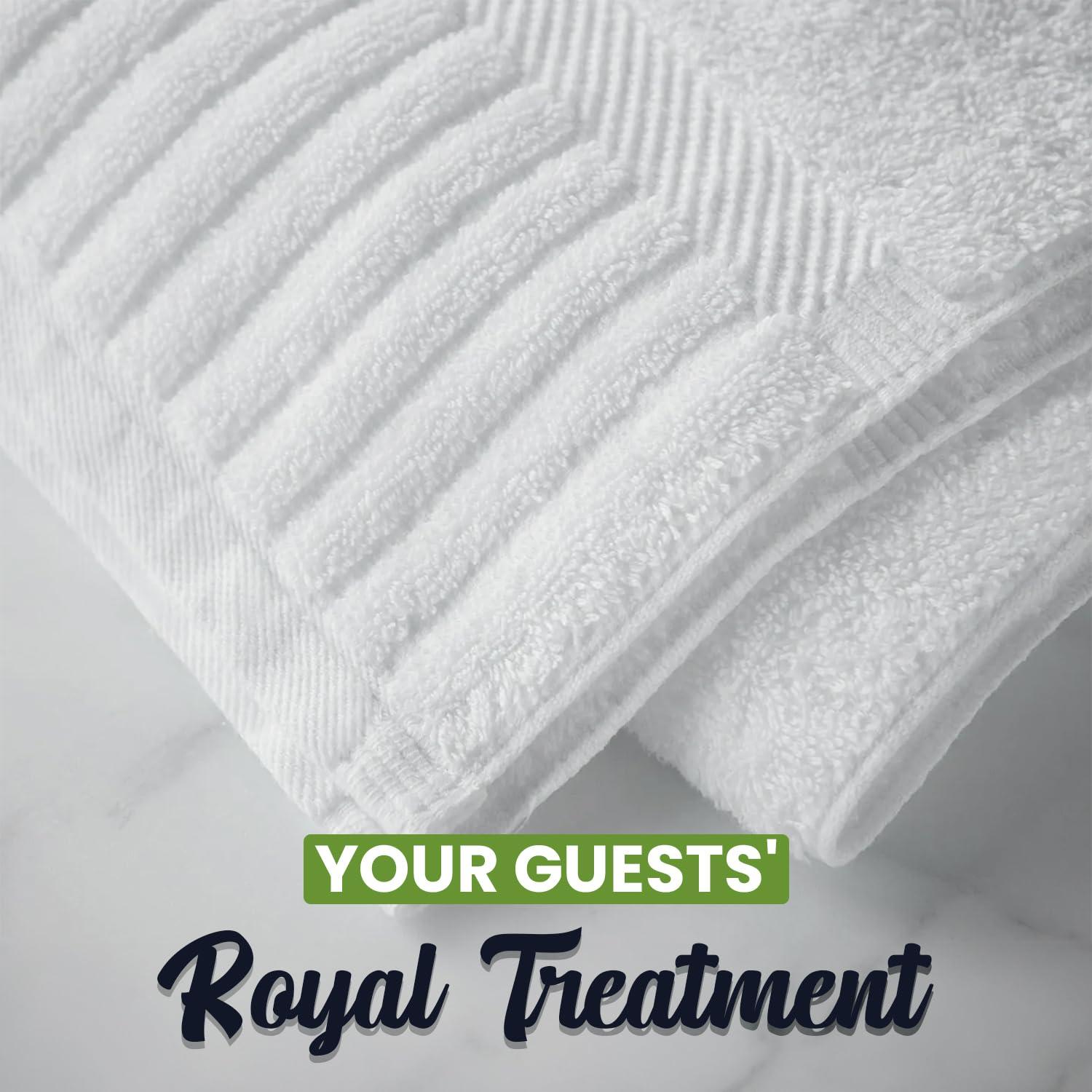 belem belem Luxury 36 White Large Bath Sheets Bulk (30x56) - 100% Cotton Towels - Save $149 in Bulk Bath Towels - Wholesale Towels in Bulk - Salon White Towels, Spa Towels and Gym Towels