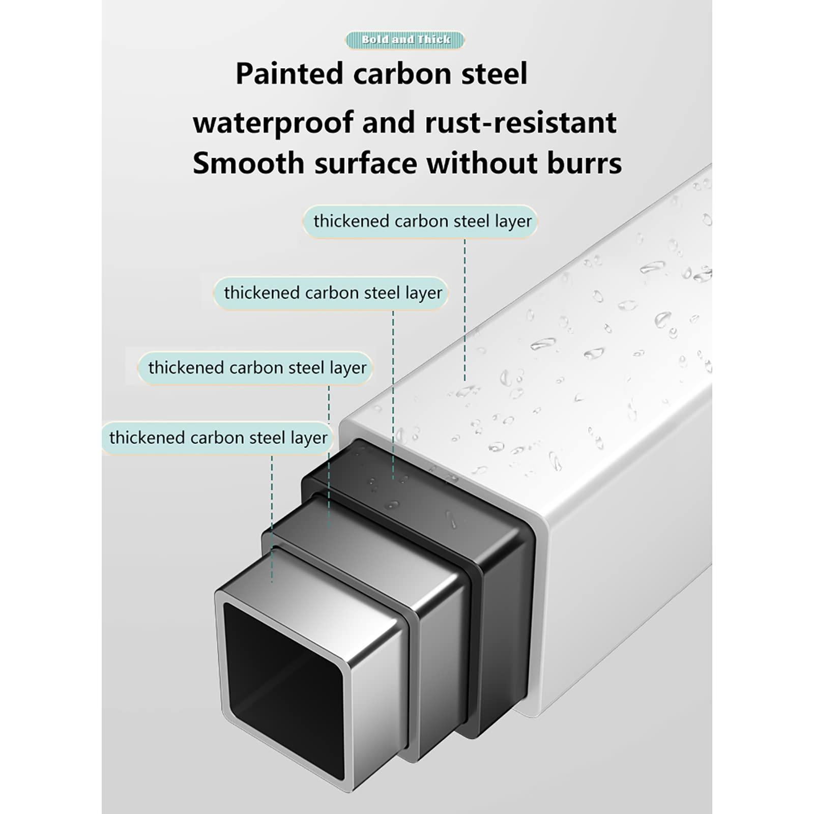 RAUKS Washing Machine Rack Toilet/Washing Machine Storage Rack 3 Tier Laundry Room Shelf Above, 3 Tier Laundry Room Rack, Washer Storage Utility Rack, Adjustable Bathroom Organization Space Saving