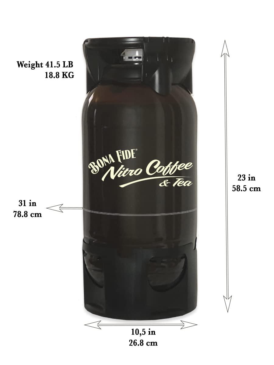 Bona Fide Cold Brew Coffee, Organic Hair Raiser, Keg 5 Gal, Draft Coffee In Keg Still/Flat, Draft Coffee On Tap