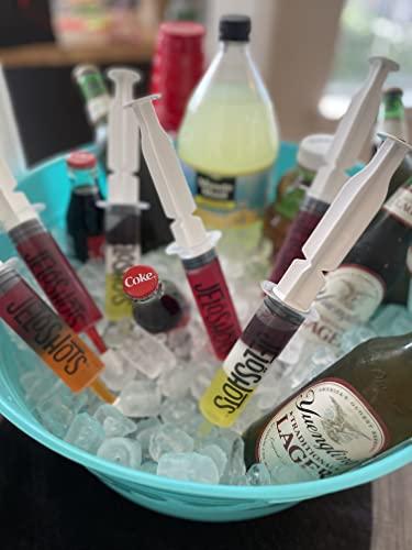 The Original JeloShots Jello Shot Syringes, Medium (up to 2oz), The Original JeloShots™ Gelatin Jello Shot Syringes with Easy-Grip Caps, Reusable (96, Clear)