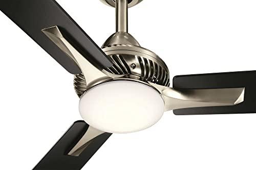 Kichler Kichler 300031SBK Kosmus 52'' Ceiling Fan with LED Lights & Remote Control, Satin Black