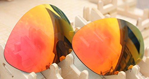 BVANQ Lenses Replacement Polarized for Oakley Minute 2.0 Sunglasses Red Mirror Coatings
