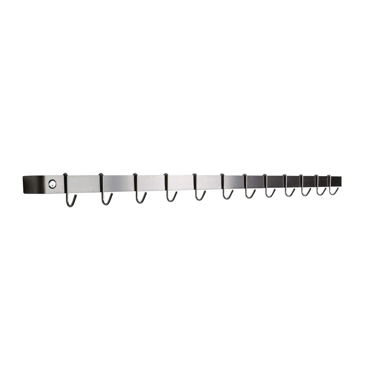 Enclume Enclume Premier 48-Inch Utensil Bar Wall Pot Rack, Stainless Steel