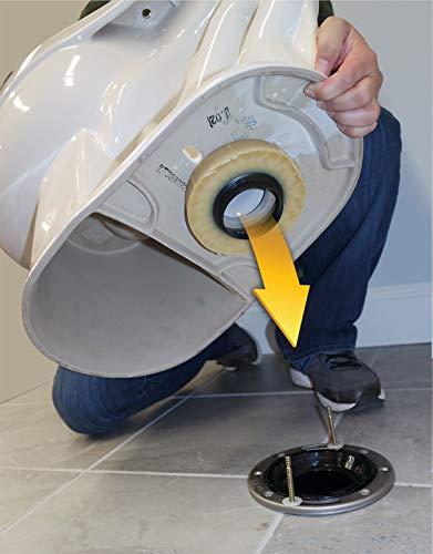 Plumb Pak Plumb Pak K836-1 Standard Toilet Wax Gasket, For Use With 3 In Or 4 In Waste Lines, No Size, Honey Yellow