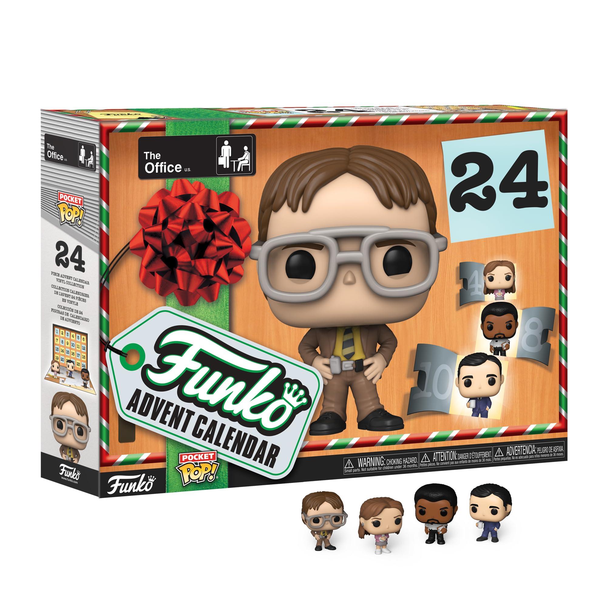 Funko Funko Advent Calendar: the Office - Michael Scott - 24 Days Of Surprise - Collectible Vinyl Mini Figures - Mystery Box - Gift Idea - Holiday Xmas for Girls, Boys & Kids - Christmas Countdown