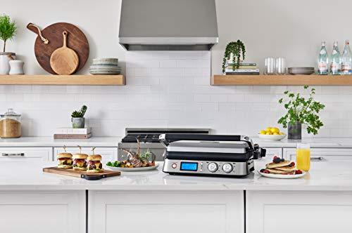 De'Longhi DeLonghi America CGH1020D Livenza All Day Combination Contact Grill and Open Barbecue, Stainless Steel