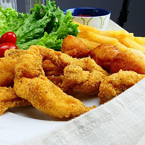 Bayou Classic Bayou Classic Cast Iron Dutch Oven w/ Fry Basket Features Flanged Camp Lid Perforated Aluminum Basket Stainless Coil Wire Handle Grip, 20-qt Perfect For Frying Fish Chicken Shrimp & More