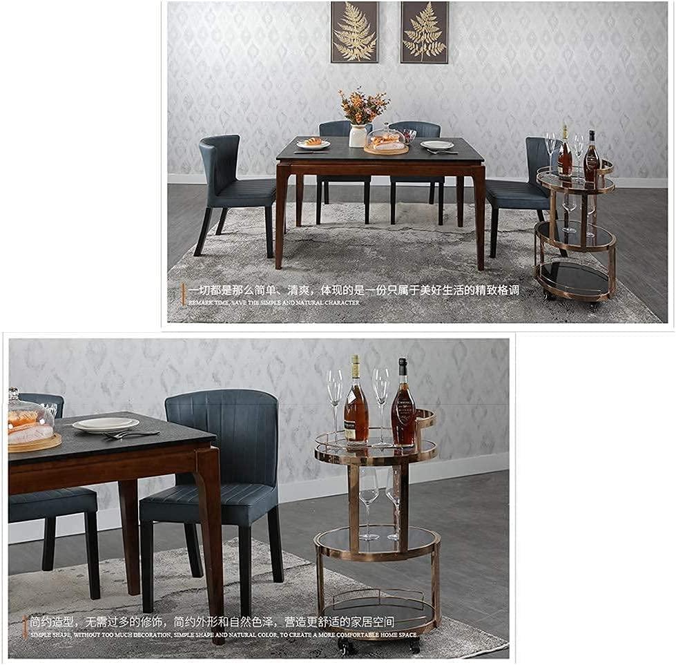 HAOKAZLBR HAOKAZLBR Bar Serving Cart for Hotel Luxury Restaurant, Kitchen Storage Trolley Kitchen Trolley Cart 3 Tier Bar Cart Drinks Trolley,Kitchen Serving Trolley Storage with Wheel,Tea Cart, oujinmm2024327