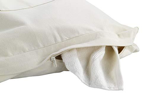 WENKO WENKO Laundry Hamper Bag Hanging, Over The Door Basket with Hooks, for Bathroom, Closet, Space Saving Storage, Wall mounted 3.94 x 20.47 x 31.89 in, Beige