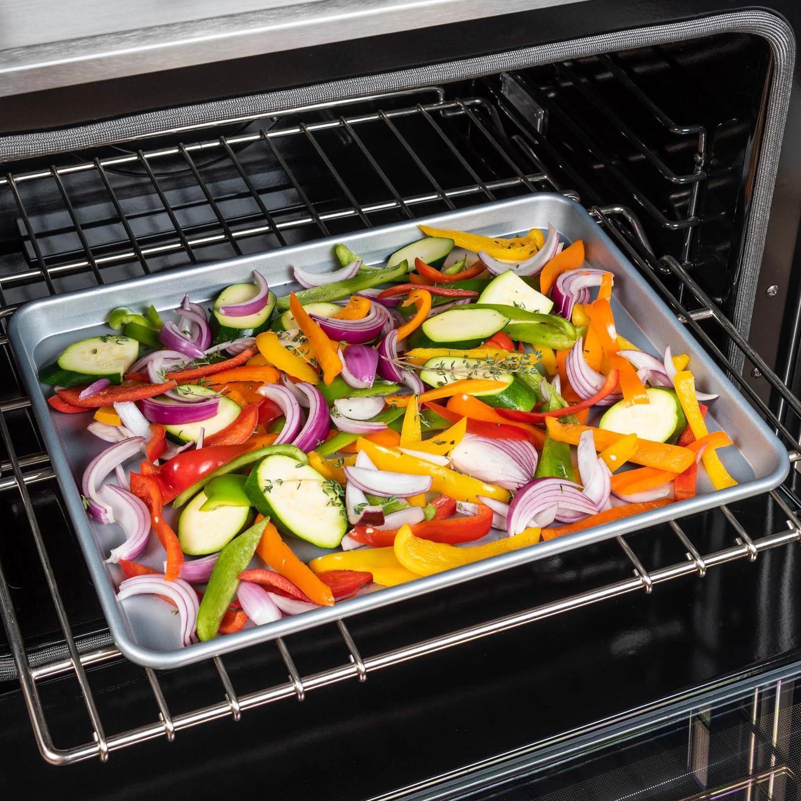 VIKING Viking Culinary Nonstick Baking Sheet 3 Piece Set, Large, Medium & Small, Aluminized Steel, 0.8. mm Gauge