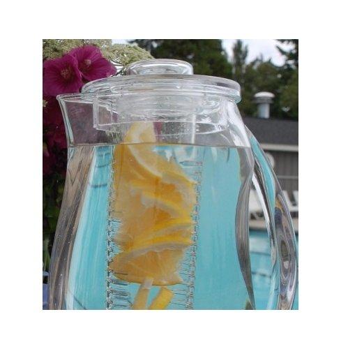 Prodyne Prodyne Fruit Infusion Flavor Pitcher, Clear, 93 oz.