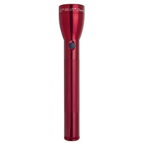 MagLite Maglite ML50L LED 3-Cell c Flashlight in Display Box, Red