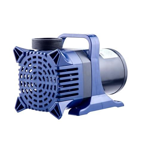 Alpine Alpine Corporation - 5200 GPH Submersible Water Pump with 33 FT Cord & Adapters for Ponds, Fountains, Waterfalls Energy-Efficient, Quiet Operation, Vertical/Horizontal Use, 426 Watts, 25 FT Lift