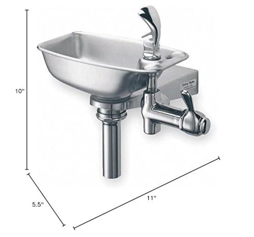 Halsey Taylor Drinking Fountain, SS, 5-1/2 in. H