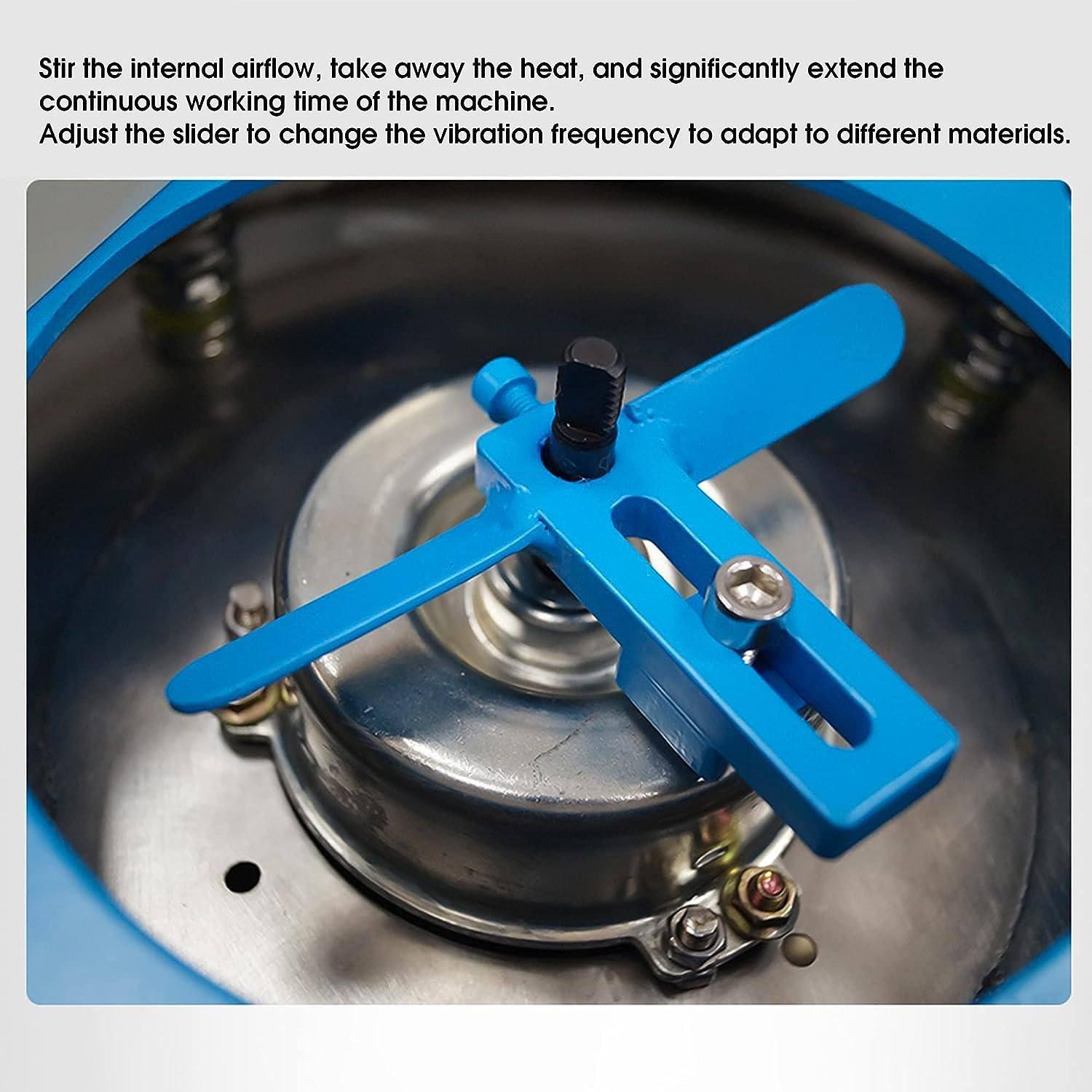 MLYYYDSS MLYYYDSS Automatic Powder Sifter, Stainless Steel Sieve Machine, Electric Screening Vibrating, Mesh Sifter Shaker Machine, for Granule Grain,110V-15cm