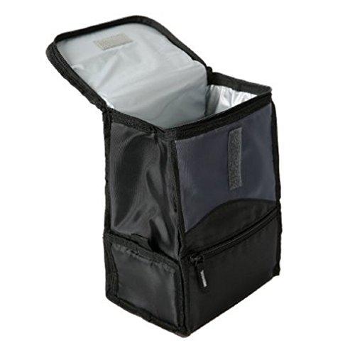 Arctic Zone Arctic Zone Insulated Lunch Box (Dark Grey and Black) with Free Food Container