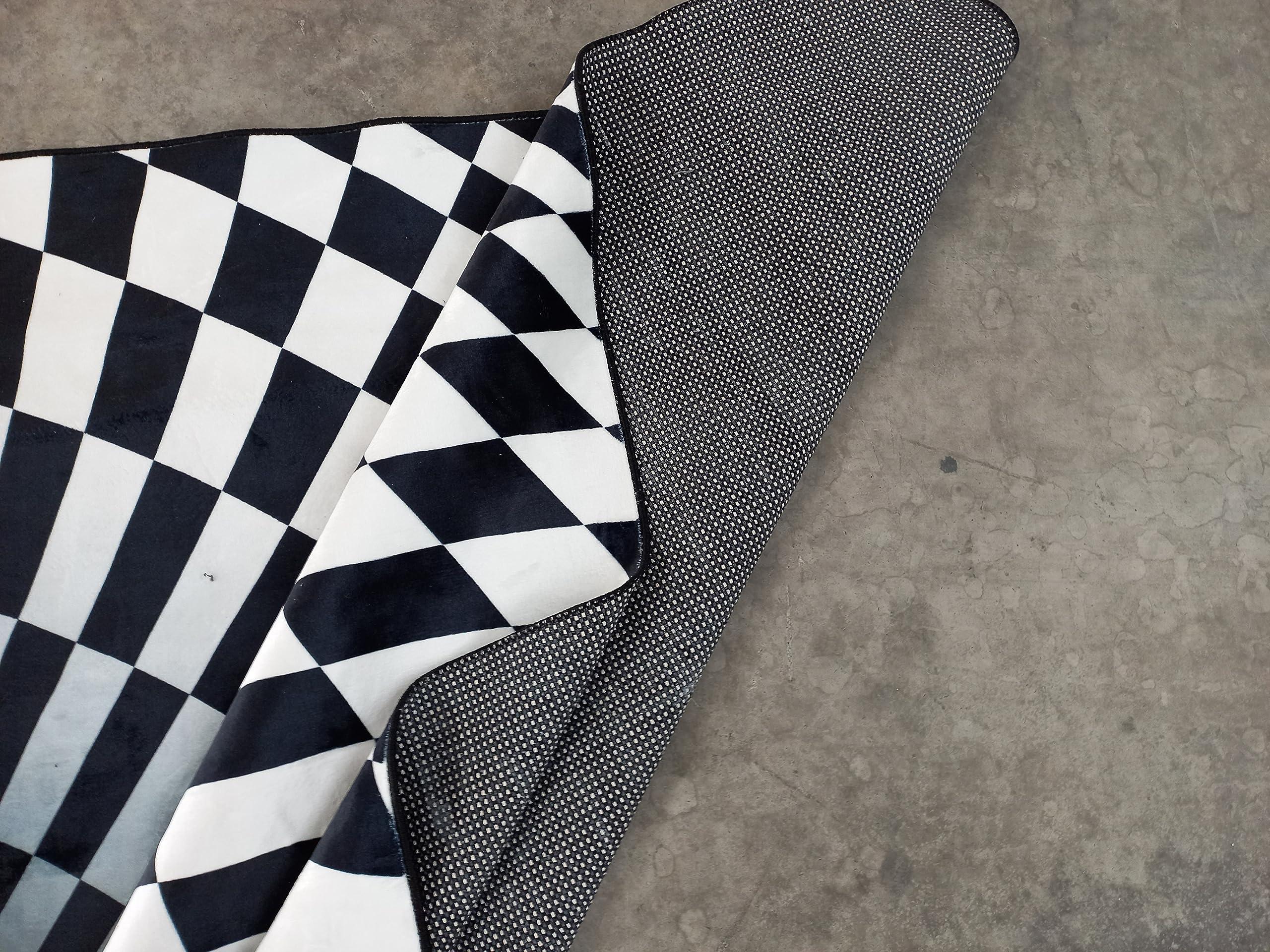 HomeLoft Basics Illusion Rug, Vortex Rug, 3D Rug, Optical Illusion Rug, Optical Illusion,Rectangular Illusion Rug, Vortex Illusion Carpet, Illusion Carpet,3D Rugs D164 (70x110)=180x280cm