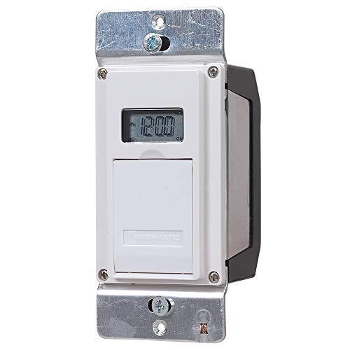 Intermatic Intermatic EJ600 120 Volt Indoor Digital Astro in-Wall Timer, White, med