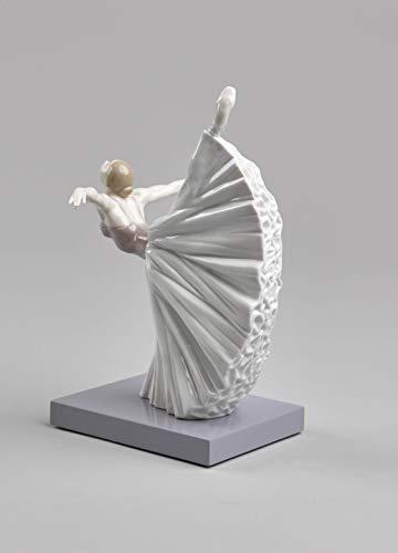 LLADR LLADR Giselle Arabesque Ballet Figurine. Porcelain Ballerina Figure.