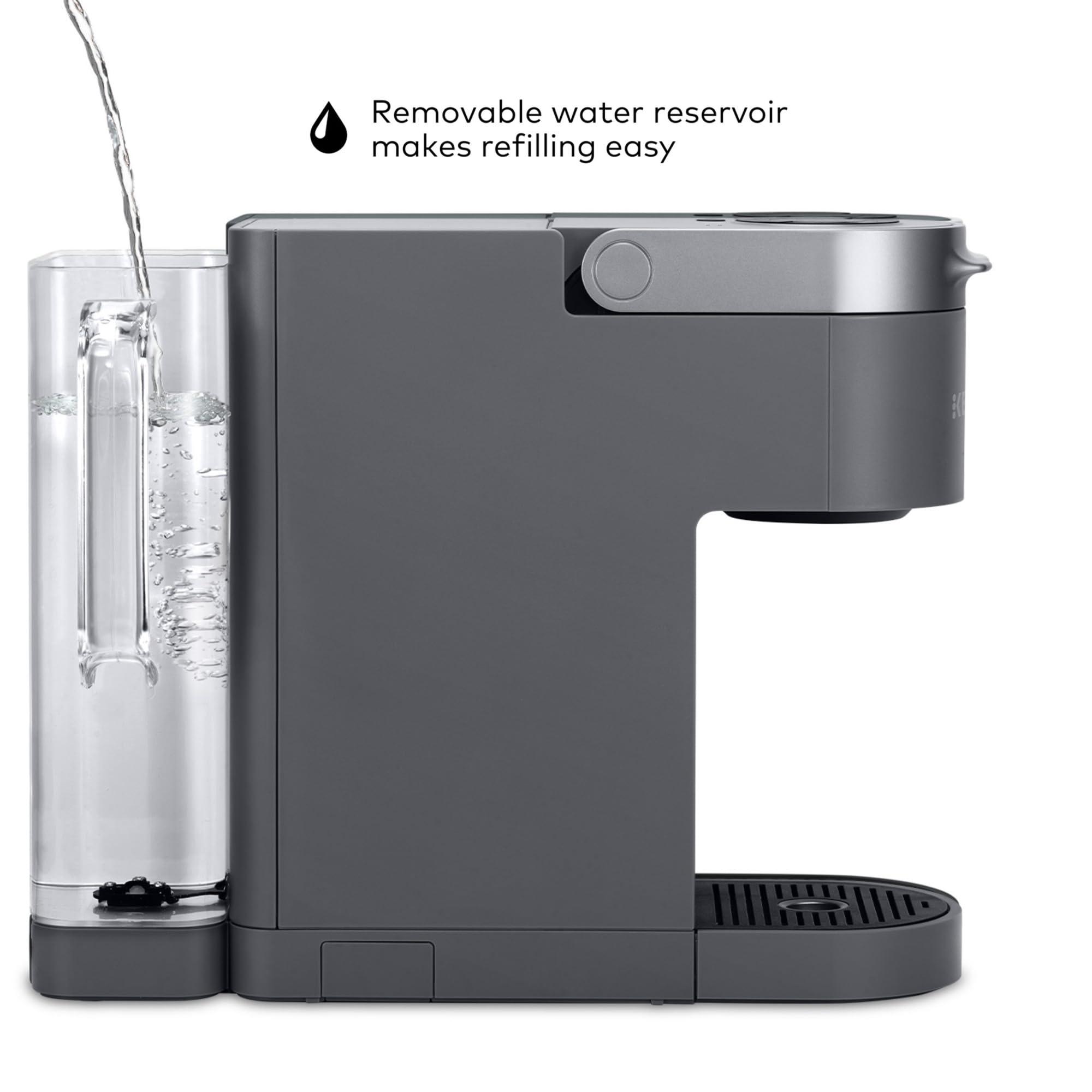 Keurig Keurig K-Supreme Single Serve K-Cup Pod Coffee Maker, MultiStream Technology, 4 Brew Sizes, 66oz Dual-Position Removable Reservoir, Gray