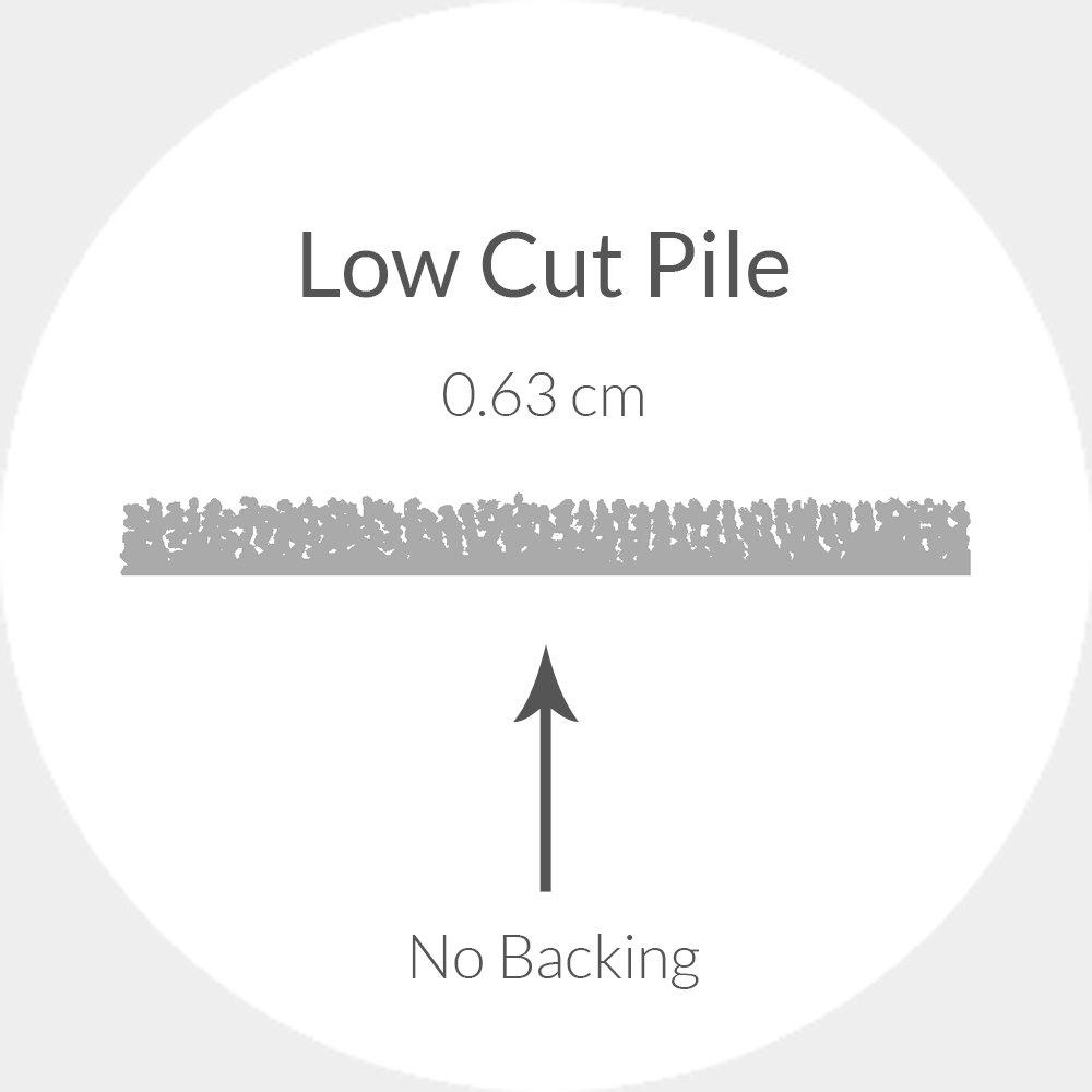 Safavieh SAFAVIEH Amherst Collection Area Rug - 5'3" x 8', Dark Grey & Beige, Moroccan Trellis Design, Non-Shedding & Easy Care, Ideal for High Traffic Areas in Living Room, Bedroom (AMT423R)