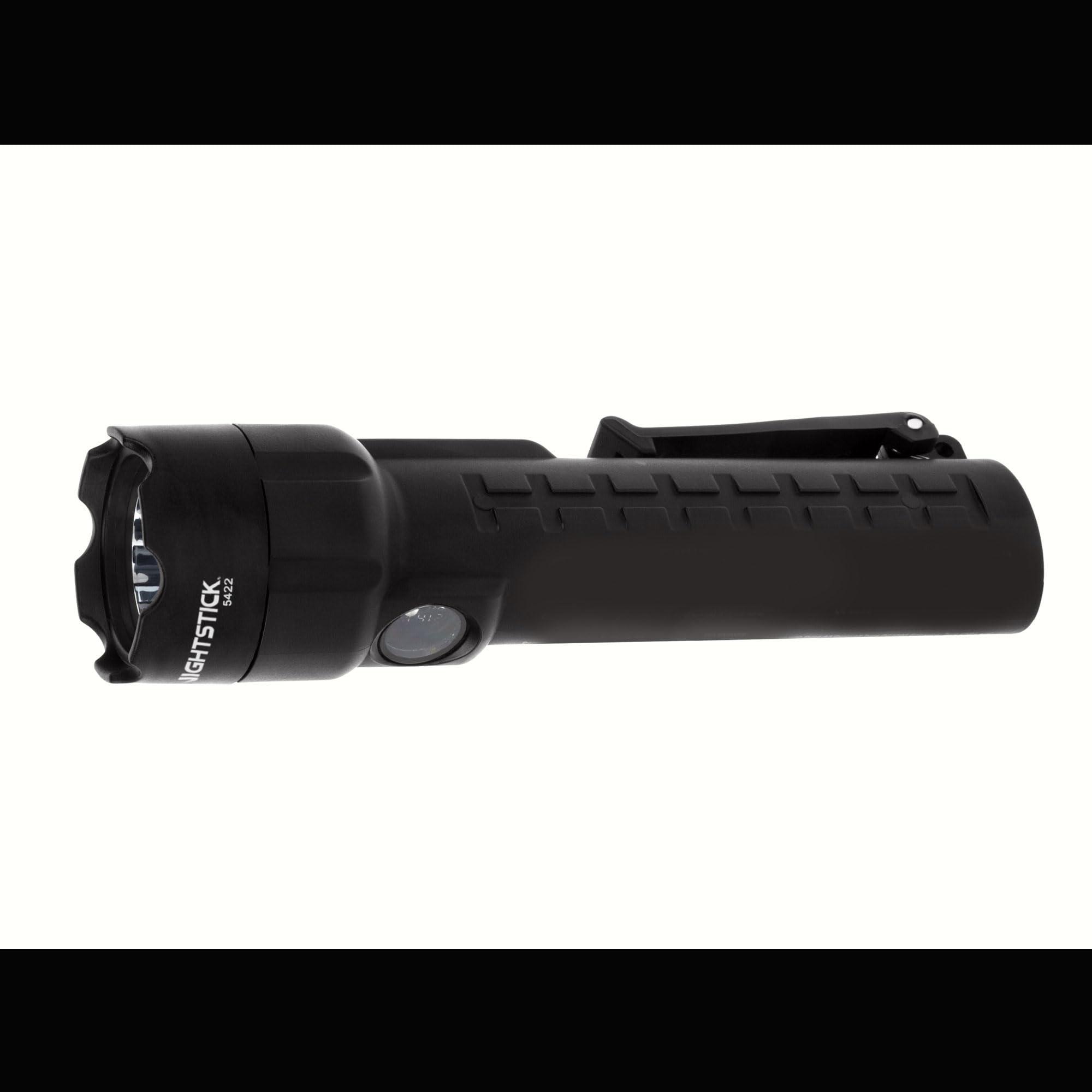 Nightstick Nightstick XPP-5422B 3 AA Intrinsically Safe Permissible Dual-Light Flashlight, Black