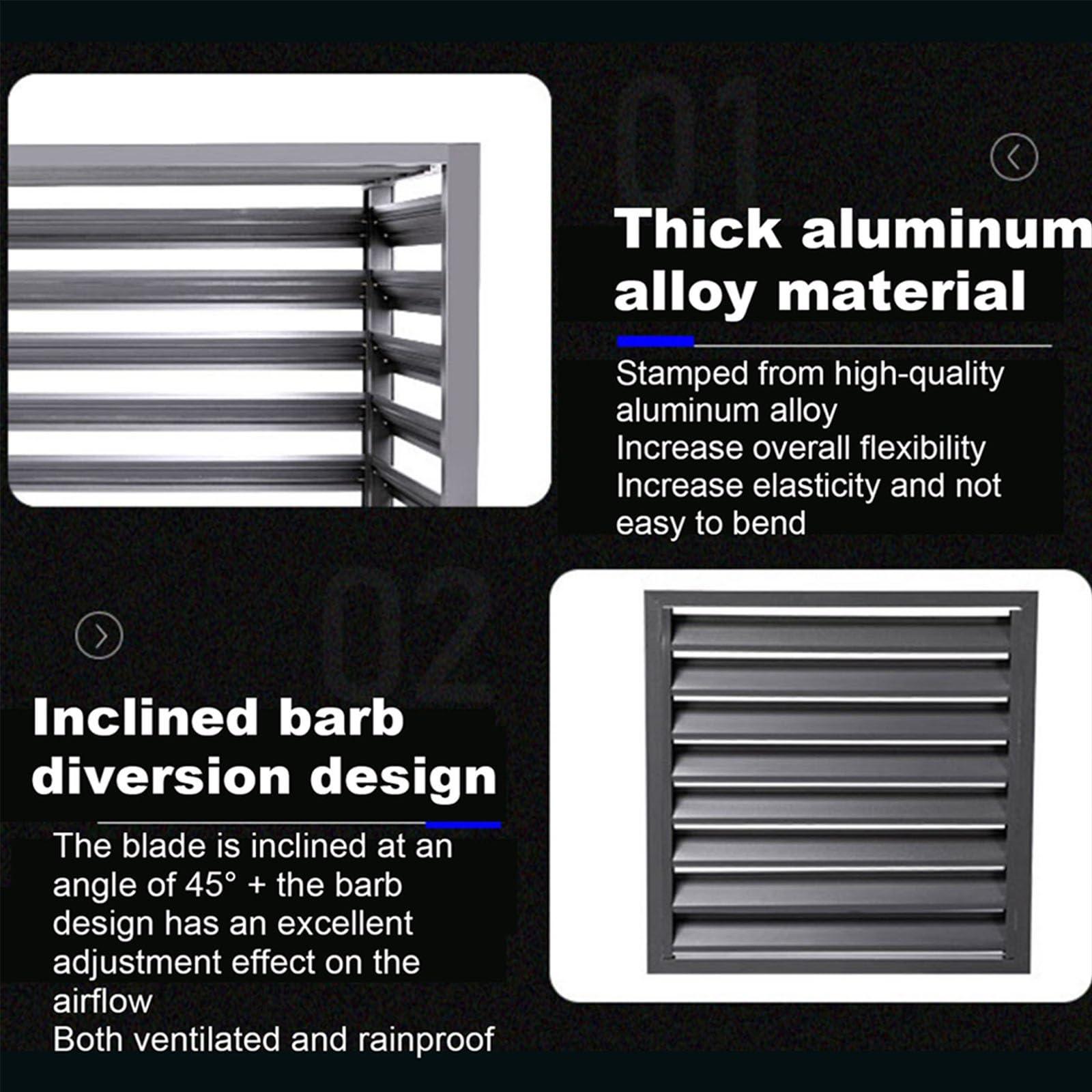 SDVantage Outdoor air conditioner cover, exterior air conditioning unit cover, mini split condenser cover, Aluminum alloy air conditioner frame, Dustproof and waterproof, Suitable for indoor and outdoor (Brown