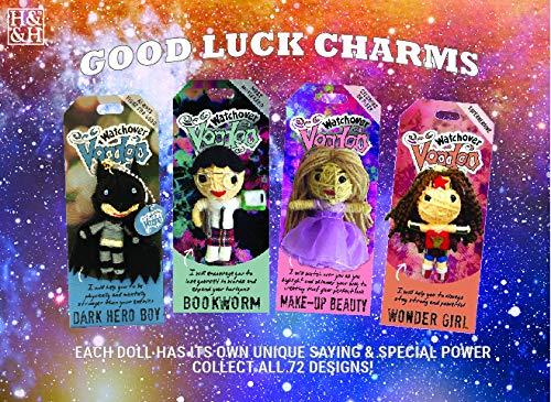 Watchover Voodoo Watchover Voodoo 3-Inch Baller Keychain - Handcrafted Gift to Bring Good Luck and Positivity Everywhere You Go