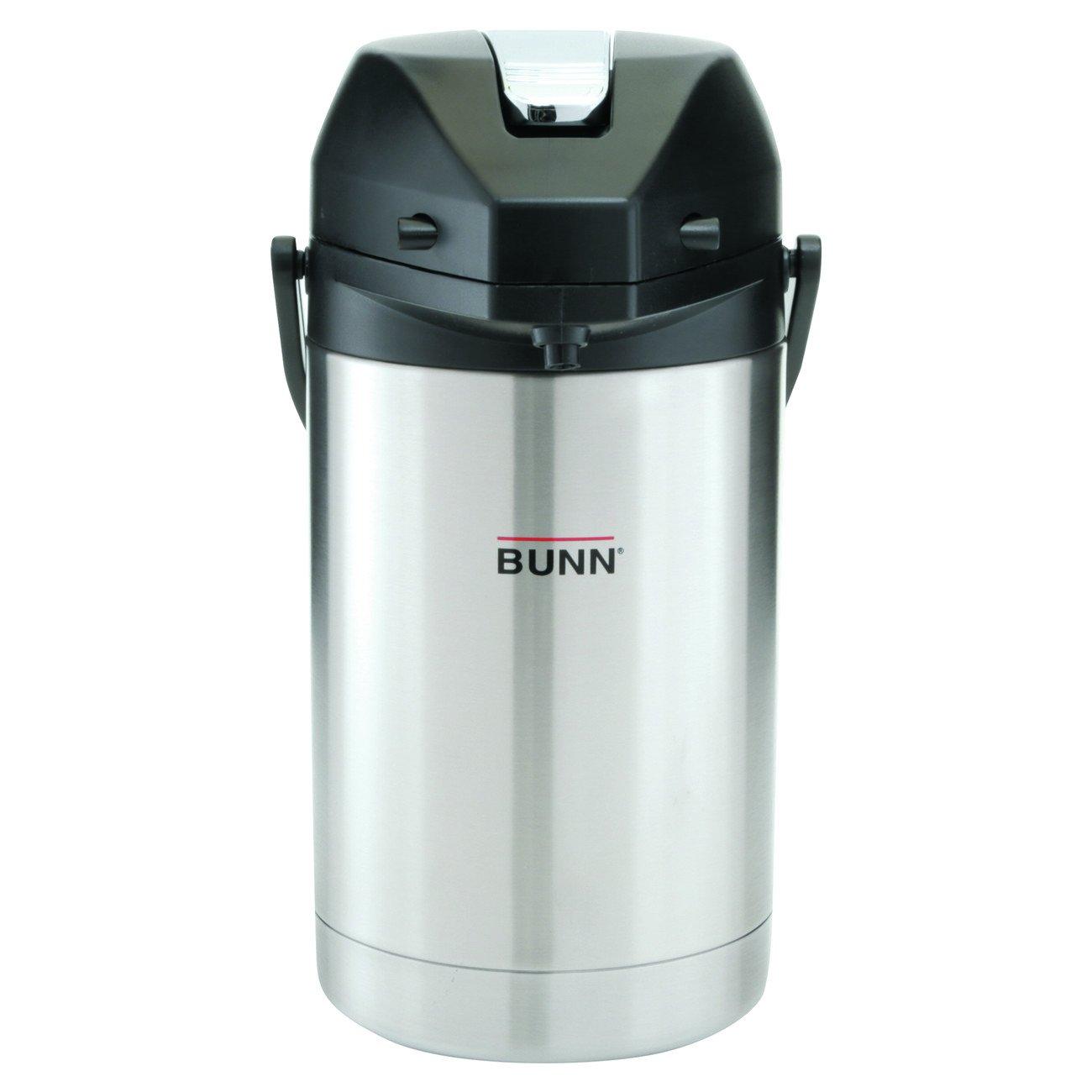 BUNN BUNN 2.5 Liter Stainless Steel Airpot 12-Cup Commercial Coffee Filters, 1000 count