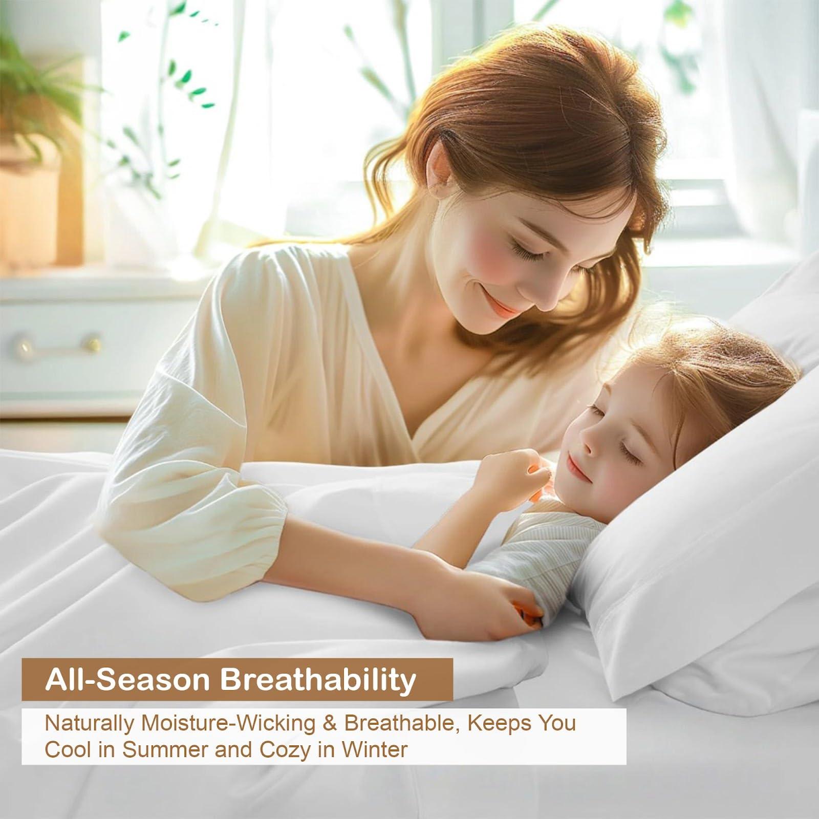 ARlinen Waterbed Sheets Super Single Size 600 Thread Count 100% Cotton 12 Inches -Deep Pockets- Attached Waterbed Sheet Set- 4 Piece - Hotel Luxury Bed - Extra Soft -White Solid Bed Sheets -Super Single