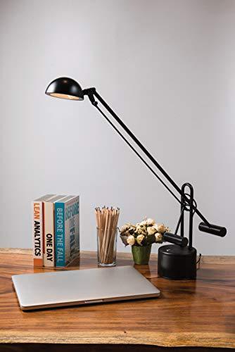Lite Source Lite Source LS-306BLK Halotech 29-Inch 8W LED Desk Lamp,Metal, Black