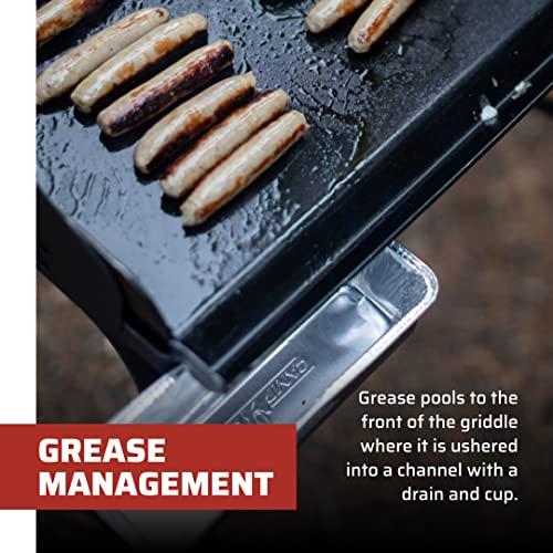 Camp Chef Camp Chef 2-Burner Griddle - Professional Flat Top Griddle Cooking Systems - Outdoor Cooking Equipment - Fits 16\" Cooking Systems