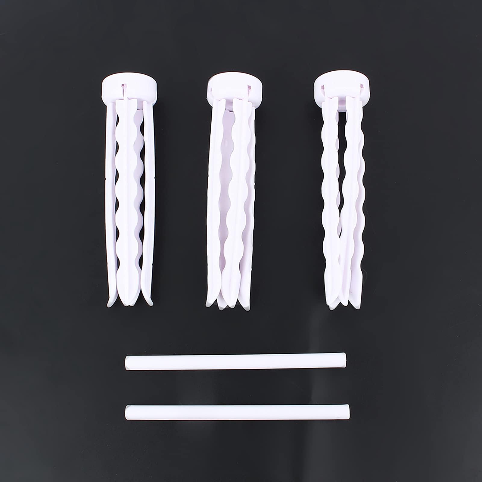 Pilipane Pilipane Foldable Pasta Drying Rack, Plastic Foldable Homemade racy Spaghetti Stand Dryer Noodle Hanger for Kitchen, Fondant Gum Paste Flower Drying, Stable, Easy Storage, Quickly Set Up