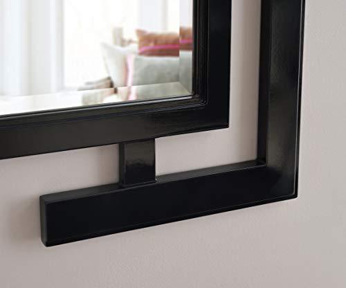 Kenroy Home Kenroy Home Casual Wall Mirror ,41 Inch Height, 0.75 Inch Length, 29 Inch Width with Gloss Black