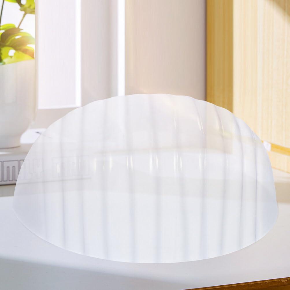 VOSAREA VOSAREA Baseball Caps Inserts Shapers 20pcs Plastic Clear Reusable Hats Liner Cap Fitter Inserts Support Half Hats Stay Brace Cap Form Inflatable Hats Holder Wig Shaper