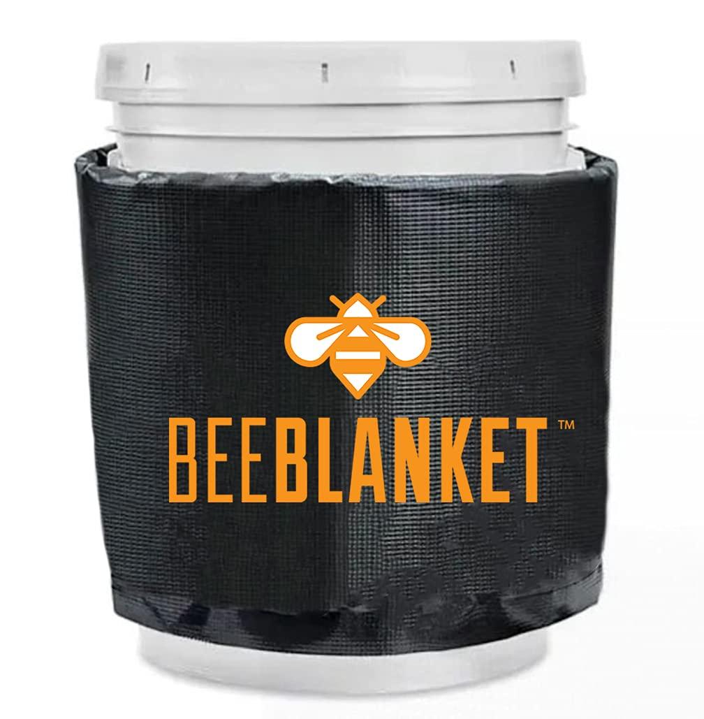 Powerblanket Powerblanket BB05GV Bee Blanket Honey Heater, 5 gal Pail Heater with Cutout for Gate Valve, Charcoal Gray