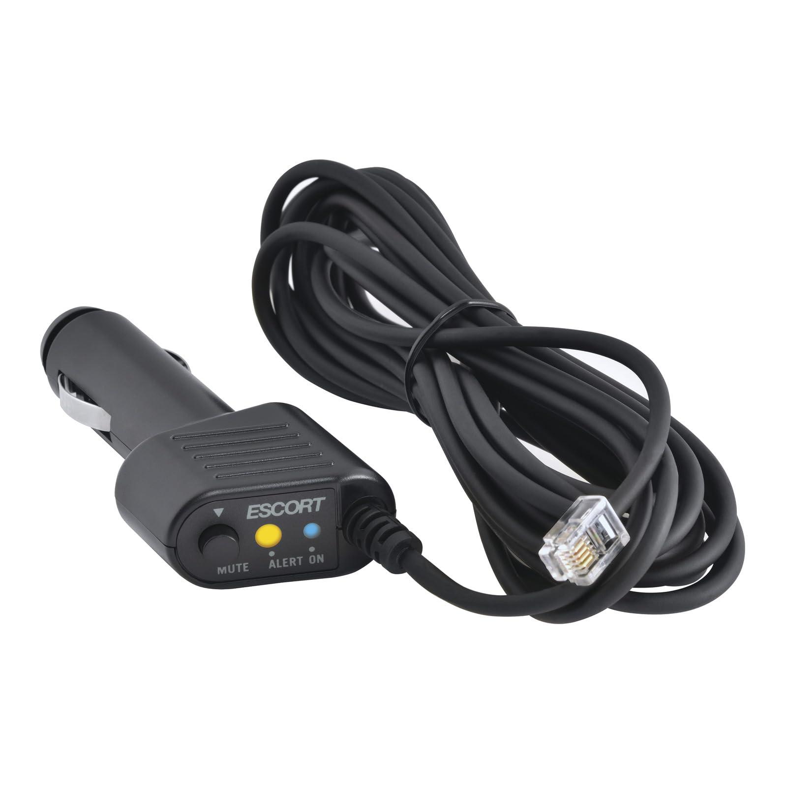 Escort Escort Official Radar Detector SmartCord Straight Wire for MAX 360, MAX 360c, IX, IXc, 9500 IX, MAX II, MAX 3, MAX 4, MAX 360c MKII, MAX 360 MKII, MAXcam 360c, Redline 360c & Additional Models