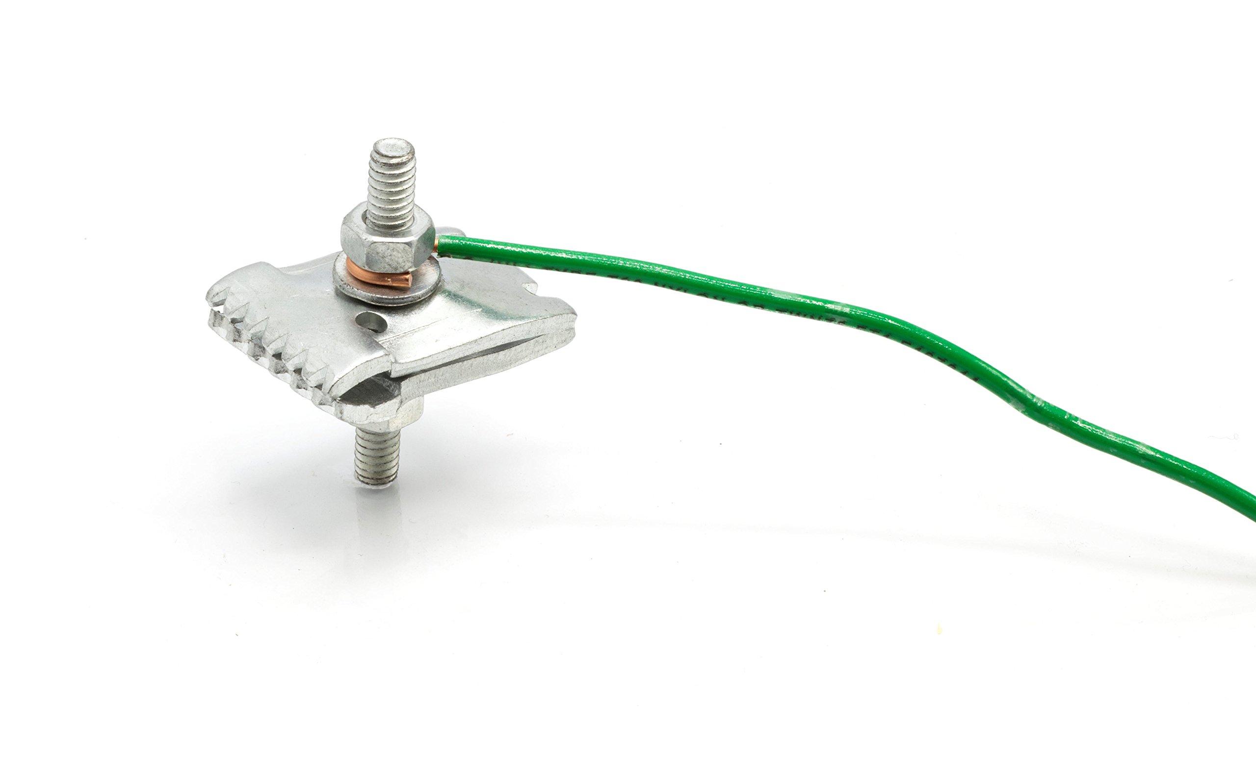 THE CIMPLE CO THE CIMPLE CO 10 Foot - 10 AWG Solid Copper Wire - 10 Gauge Green Ground Wire - 10 AWG THHN Wire - 10 FT Insulated Grounding Wire - THHN/THWN Solid Wire - Industrial Wire - 10 Feet (3 Meters), Green