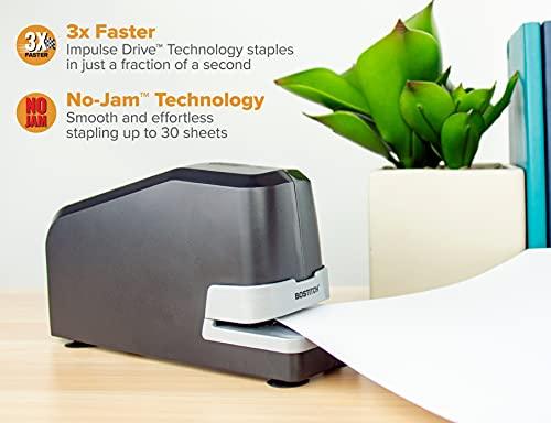 Bostitch Bostitch Office Impulse Drive, 30 Sheet Electric Stapler, No Jam Technology, Easy Reload, Black
