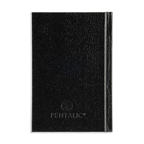 Pentalic Pentalic 4" x 6" Traditional Hardbound Sketchbook, 220 Pages, Black