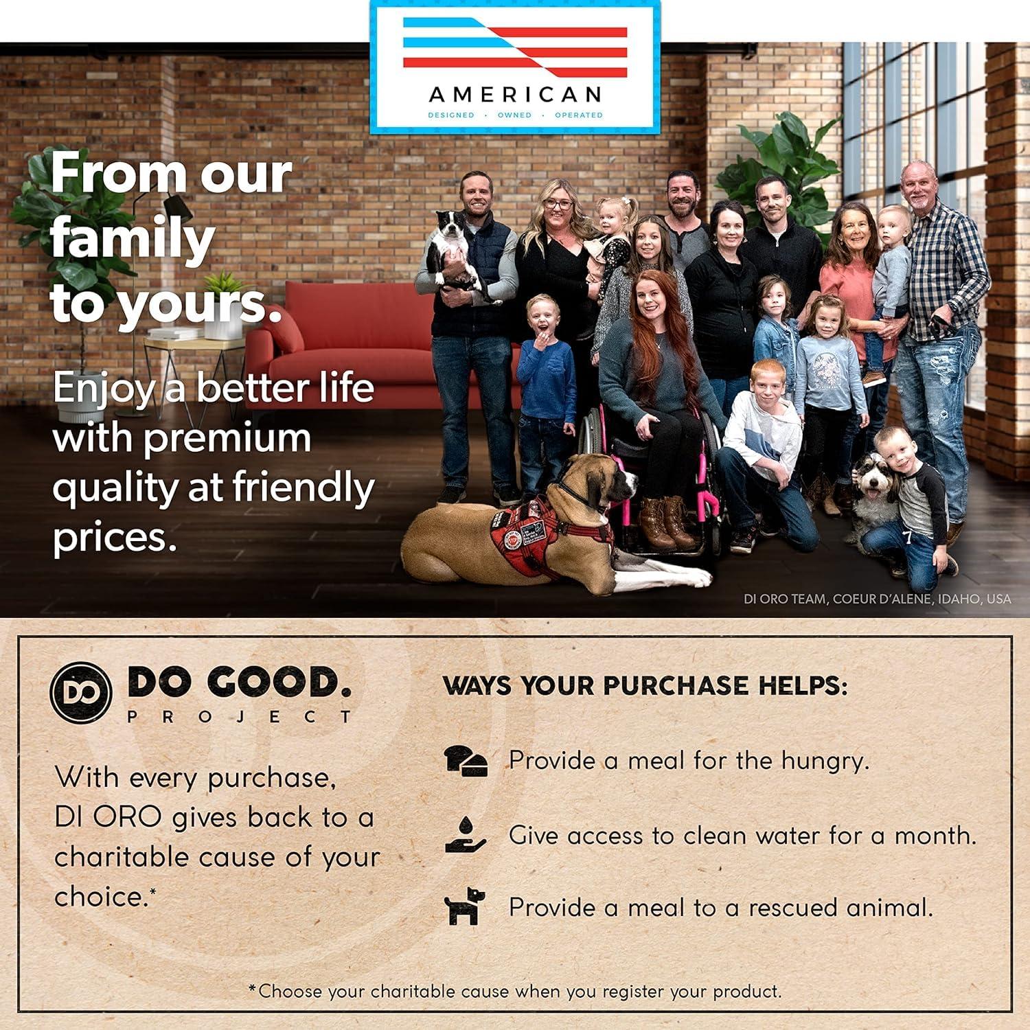 di Oro Living di Oro Living Silicone Spatula Set - 3-piece 600F Heat-Resistant Baking Spoon & Spatulas - Ergonomic Easy-to-Clean Seamless One-Piece Design - Pro Grade Non-stick Rubber with Stainless Steel S-Core Technology! (Red)