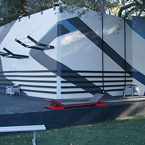 Rubber-Cal Rubber-Cal "Elephant Bark Rubber Flooring - 1/4 in. x 4 ft. x 4.5 ft. - Black