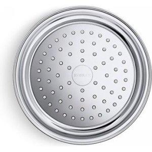 Kohler KOHLER K-72773-SN Artifacts Single-Function 2.5 Gpm Showerhead with Katalyst Spray, Less Showerarm and Flange, Vibrant Polished Nickel