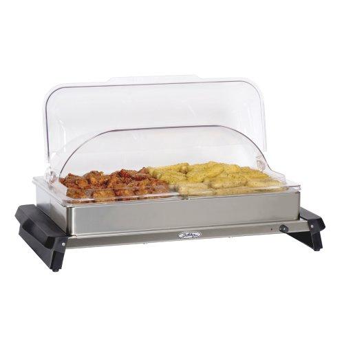 Broil King BroilKing NBS-2RT Professional Double Buffet Server with Rolltop Lids
