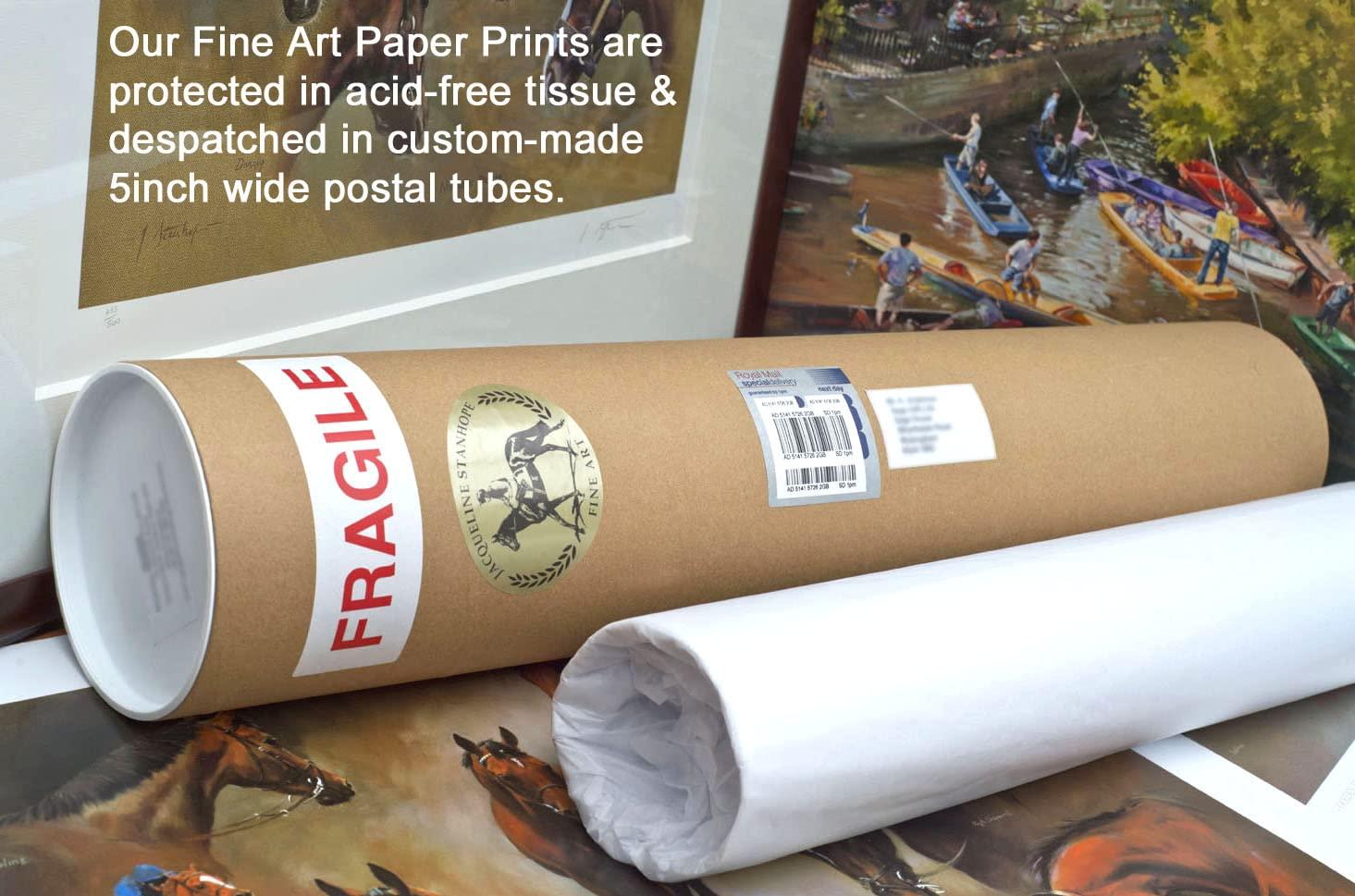 Canvas Art USA Misty Morning III by Jon R. Friedman - 31\" x 38\" Canvas Art Print Gallery Wrapped - Ready to Hang