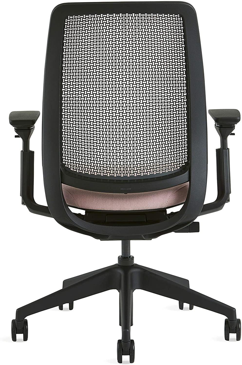 Steelcase Steelcase Series 2 Office Chair, Air Back, Wheels for Hard Flooring, Era Fabric (Oatmeal)