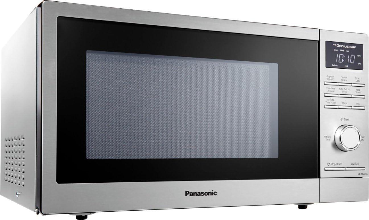 Panasonic Panasonic NN-SD69LS 1.3 cu. ft. 1100W Microwave with Sensor Cook Technology - Stainless Steel
