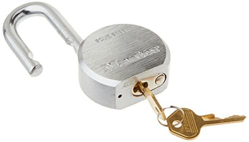 Master Lock Master Lock Padlock, Solid Steel Lock, 2-1/2 in. Wide, 930DPF