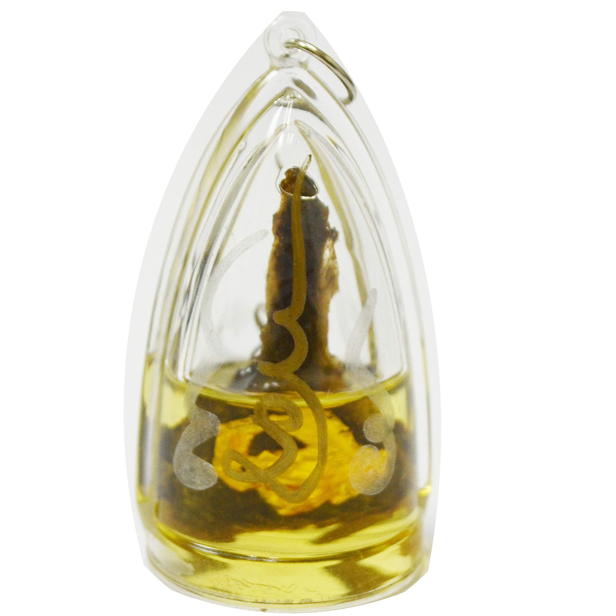 thai art magic Thai Miracle Magic Dueay Ngu Hlueam Metta Mahalaab MahaPokasap (Python Spur) Mercy Charm Magic Pendant